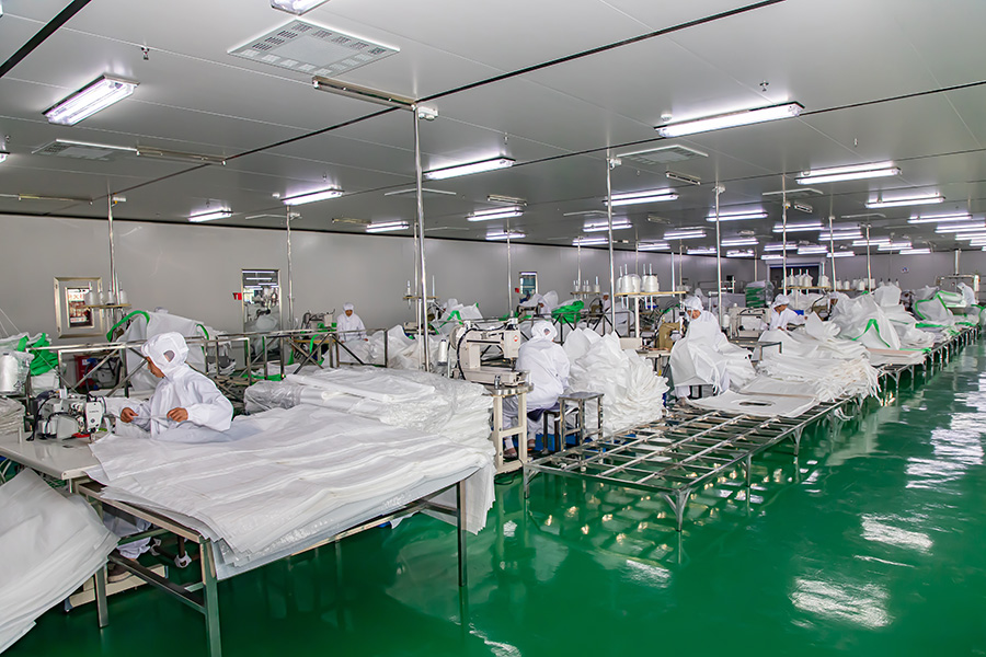 缝制净化车间