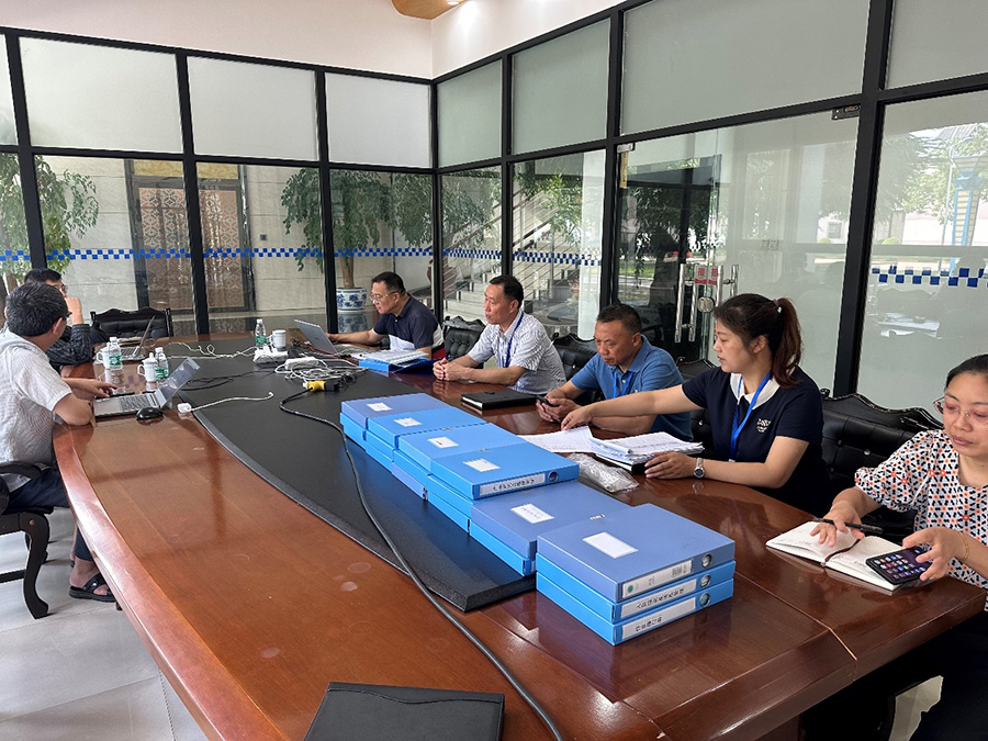 7月30日北京中大华远ISO现场年度复审